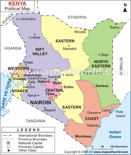 Eldoret map